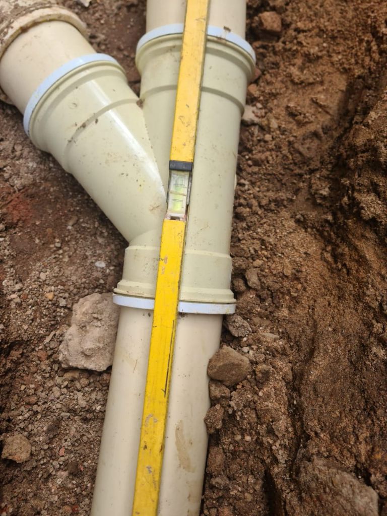Pipe installation by Ironclad Plumbing